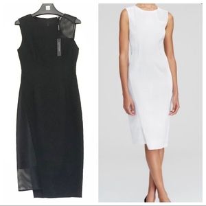 Elie Tahari Herika Dress Black 6 NWT $398